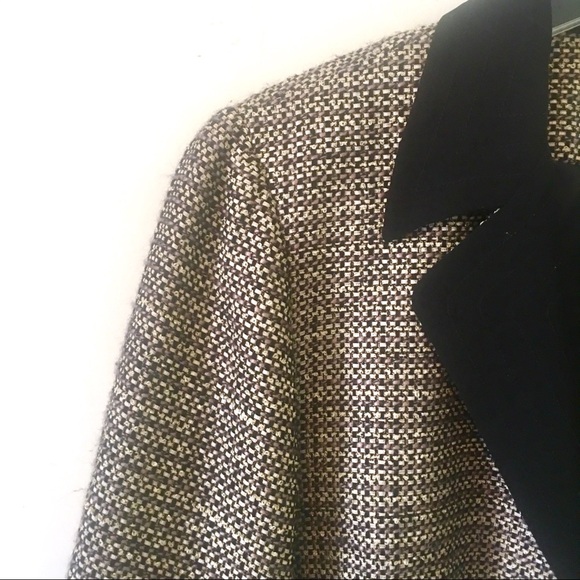 COLDWATER CREEK Tweed Jacket Blazer Coat Size 14 - Picture 6 of 8